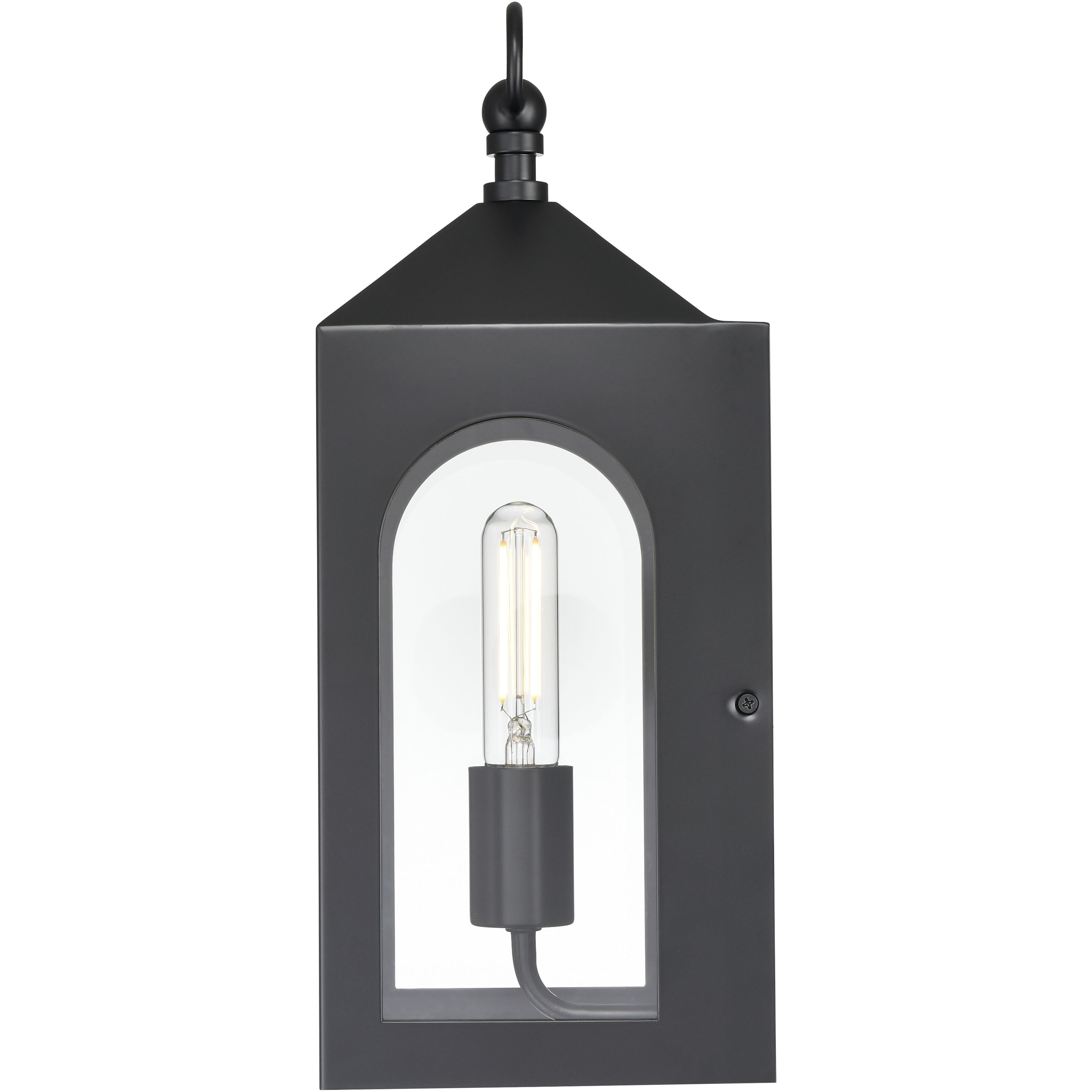 Bratton 1 Light 16 inch Powder Coated Black Outdoor Wall Sconce